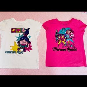 Disney girls T-shirts